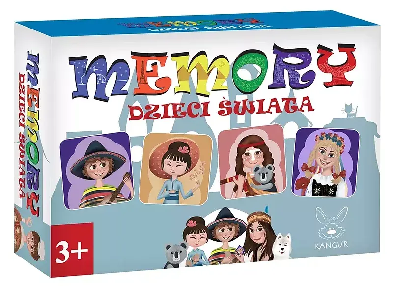 Gra memory dzieci świata