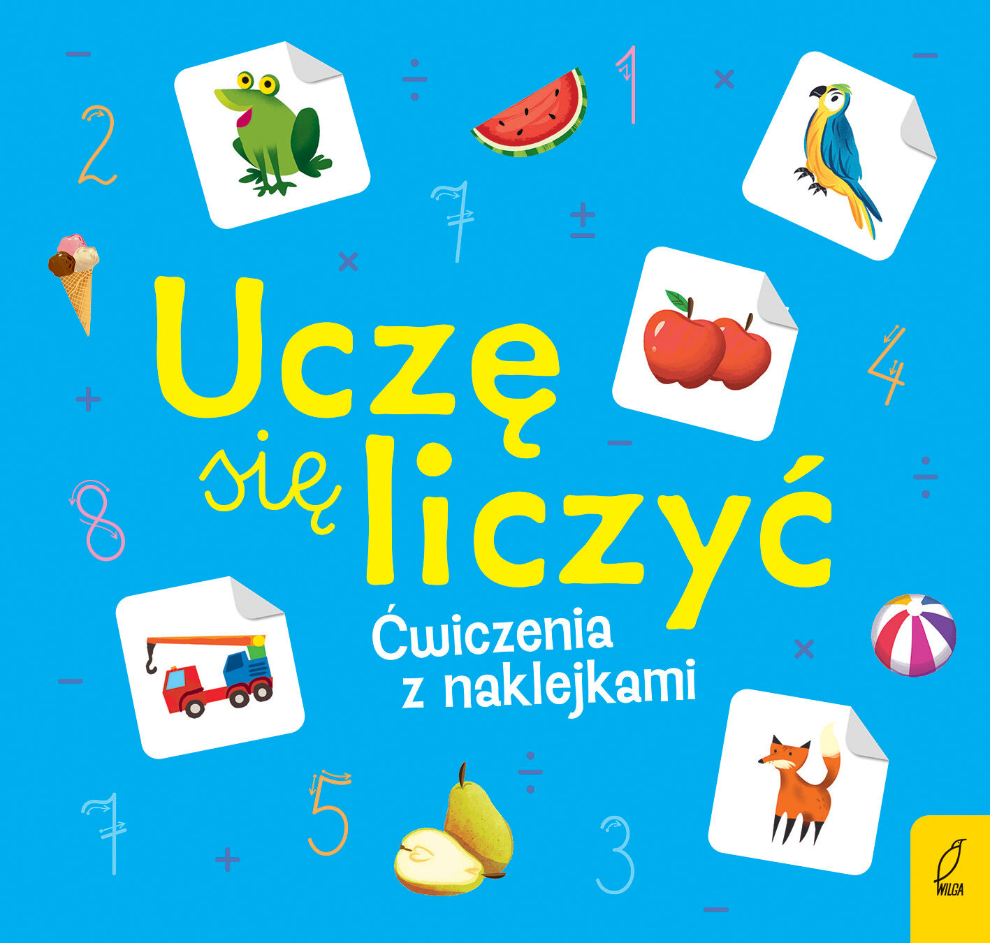 Uczę się liczyć. Ćwiczenia z naklejkami