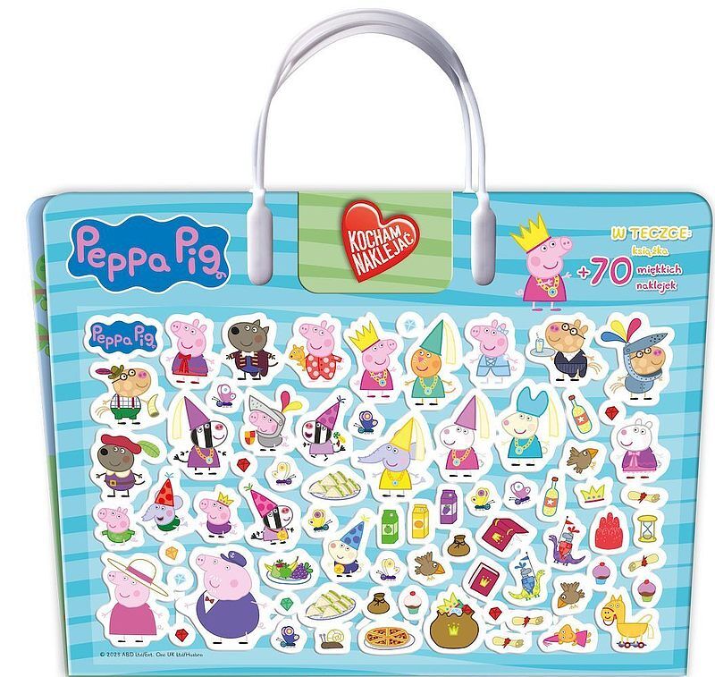 Peppa Pig. Kocham naklejać cz. 4 Bajka dla Peppy