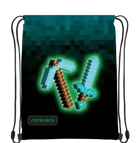 Worek na obuwie Astrabag Blue Pixel