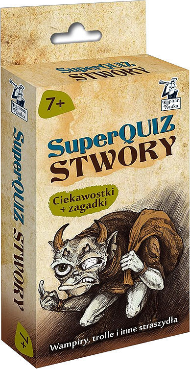Kapitan Nauka SuperQuiz Stwory