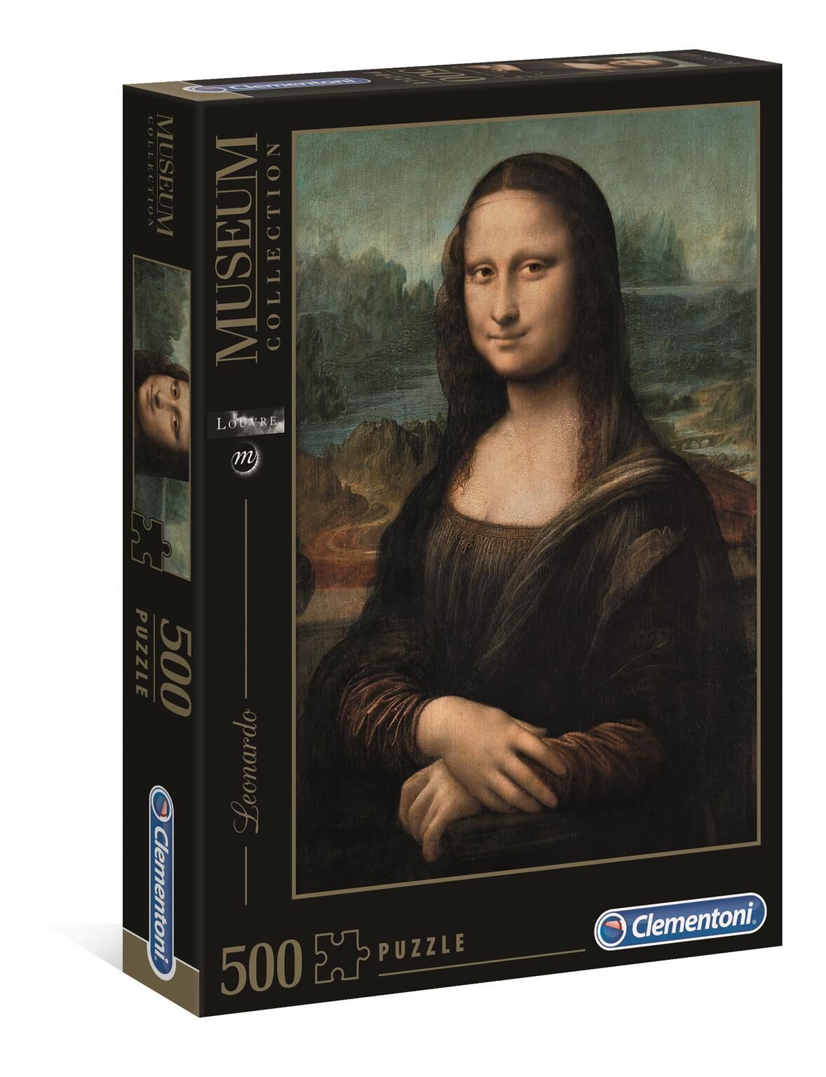 Puzzle 500 muzeum Leonardo Mona Lisa 30363