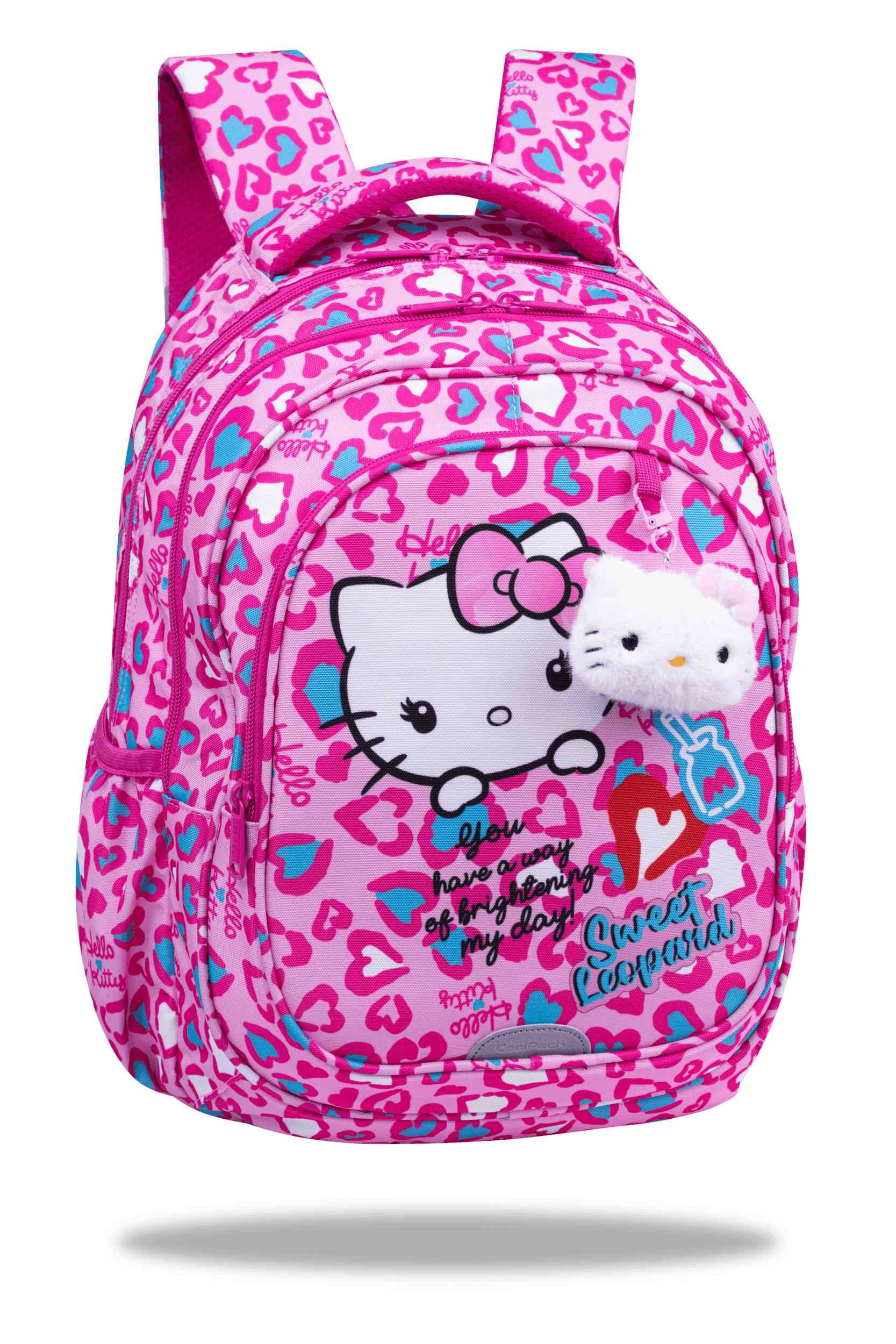 Plecak młodzieżowy Hello Kitty Fast Pink 2