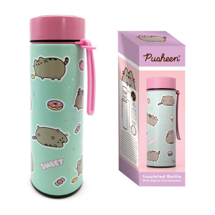 Butelka termiczna z termometrem Pusheen BOT362