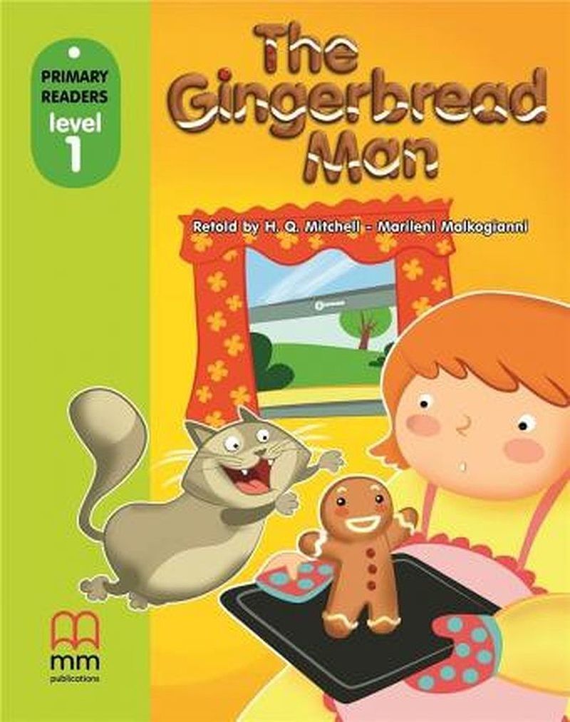 The gingerbread man (level 1) student's book (with cd-rom)