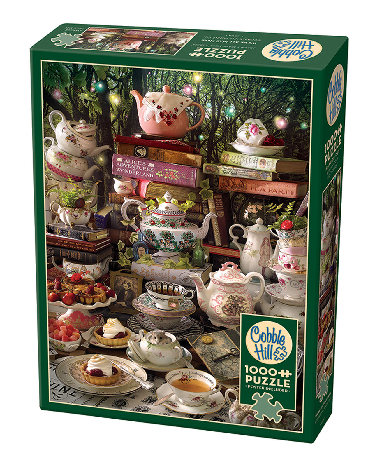 Puzzle 1000 W każdym drzemie odrobina szaleństwa 112257