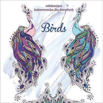 Birds kolorowanka dla dorosłych