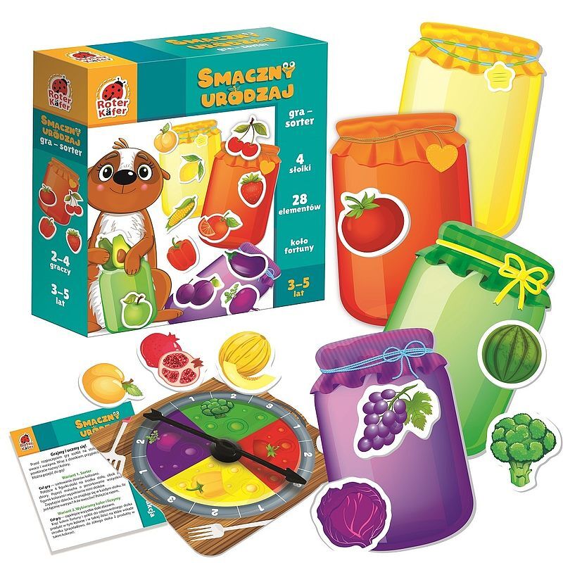 Gra educacyjna smaczny urodzaj rk1280-01