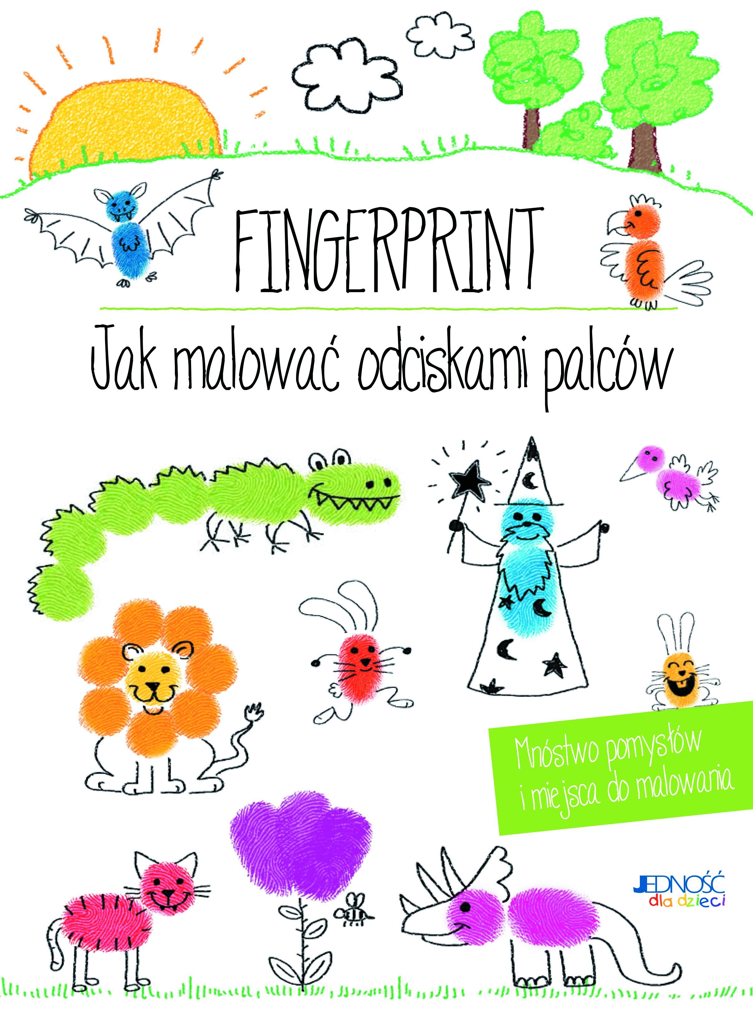 Fingerprint jak malować odciskami palców