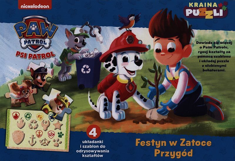 Psi Patrol. Kraina puzzli. Festyn w Zatoce Przygód.