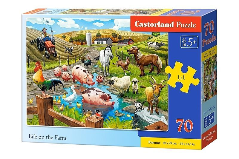 Puzzle 70 życie na farmie