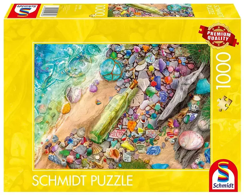 Puzzle 1000 pq skarby z plaży 112744