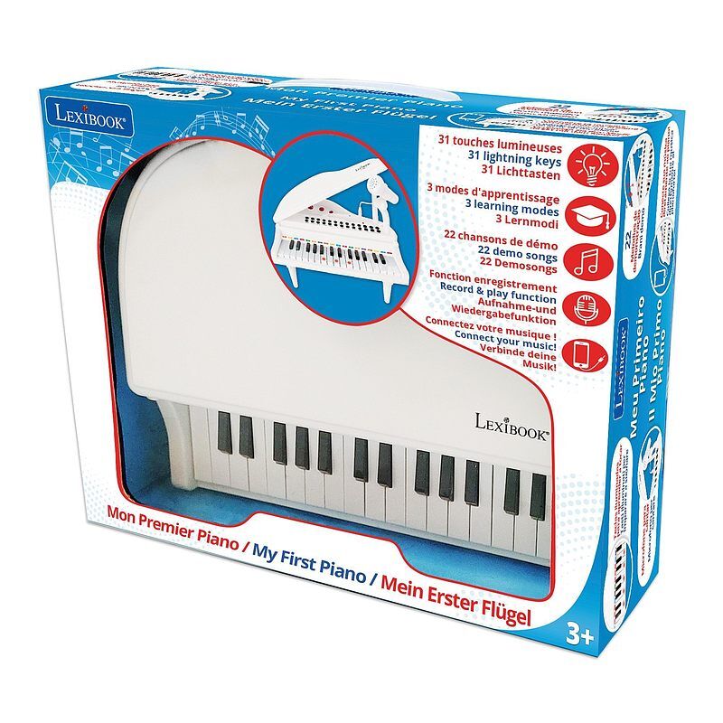 Mini pianino elektroniczne z mikrofonem k731