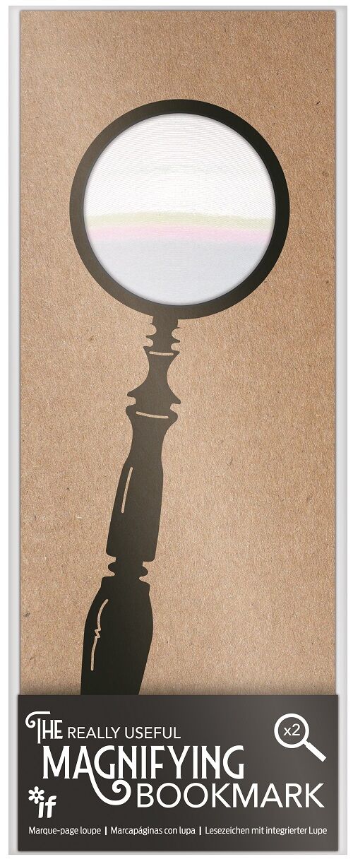 Zakładka lupa Magnifying bookmark Spyglass IF