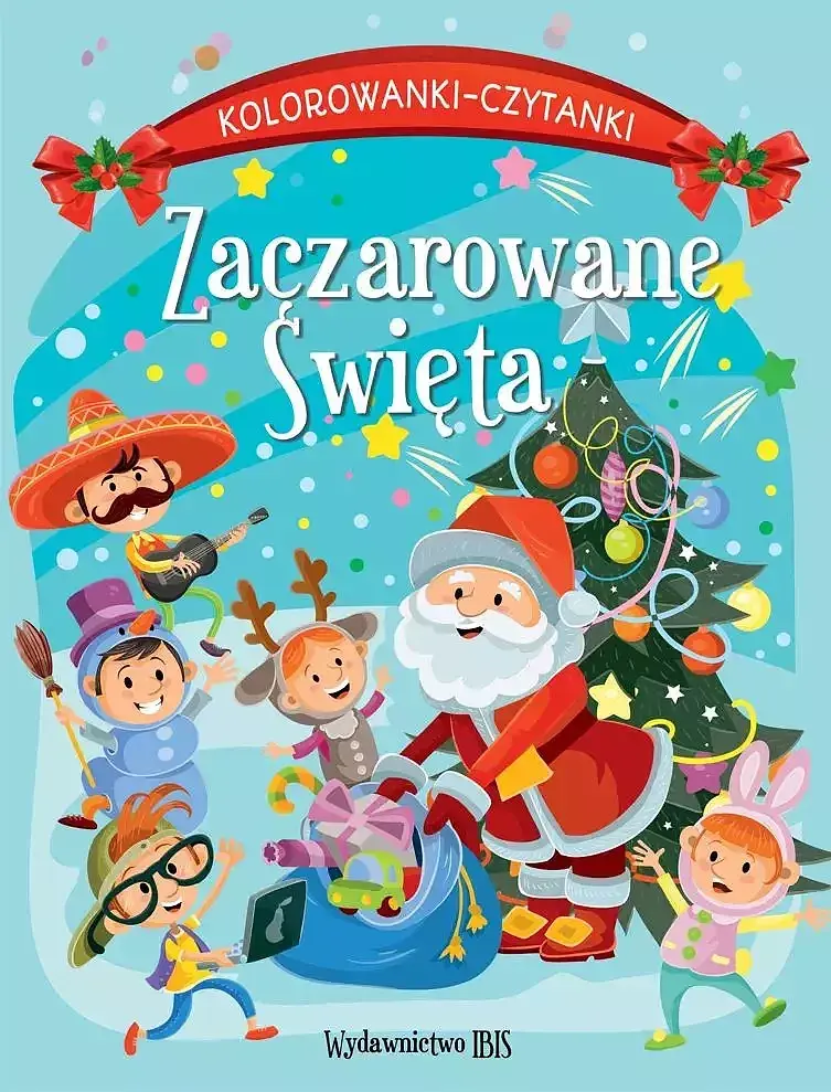 Zaczarowane święta. Kolorowanki-czytanki
