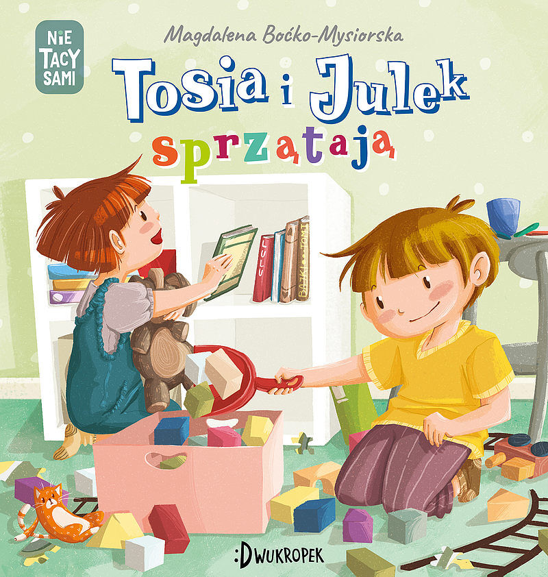 Tosia i Julek sprzątają. (Nie) tacy sami, tom 8