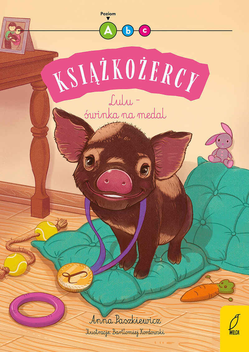 Książkożercy. Lulu - świnka na medal