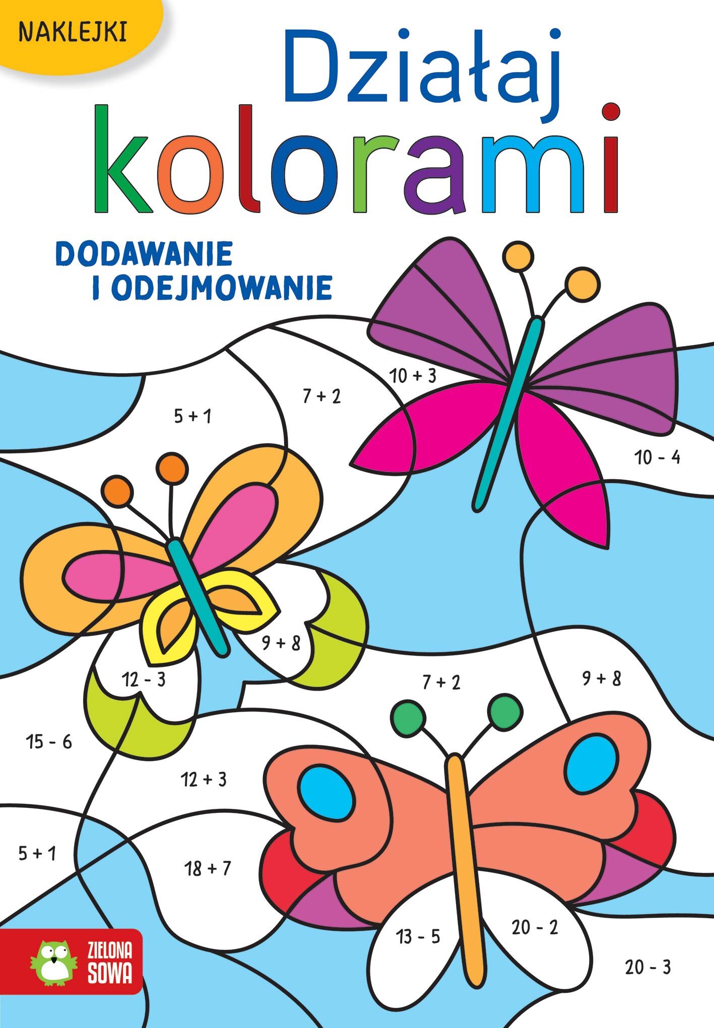 Działaj kolorami. Dodawanie i odejmowanie