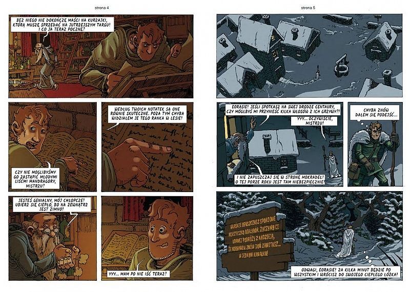 Komiksy paragrafowe - Wilkołak
