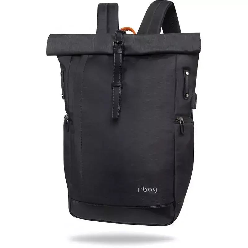 Plecak kurierski zwijany na laptopa r-bag roll black