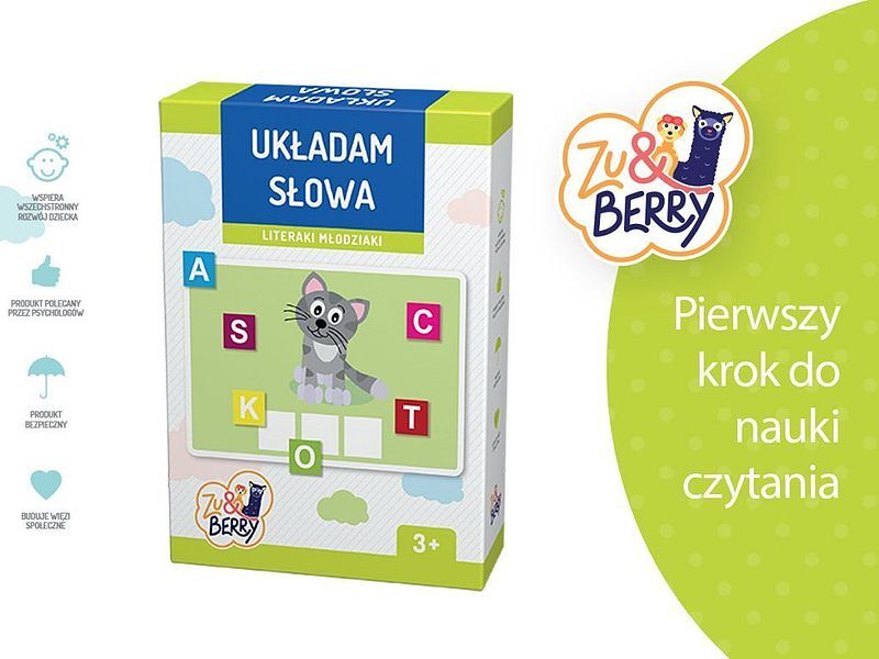 Układam słowa Literaki młodziaki