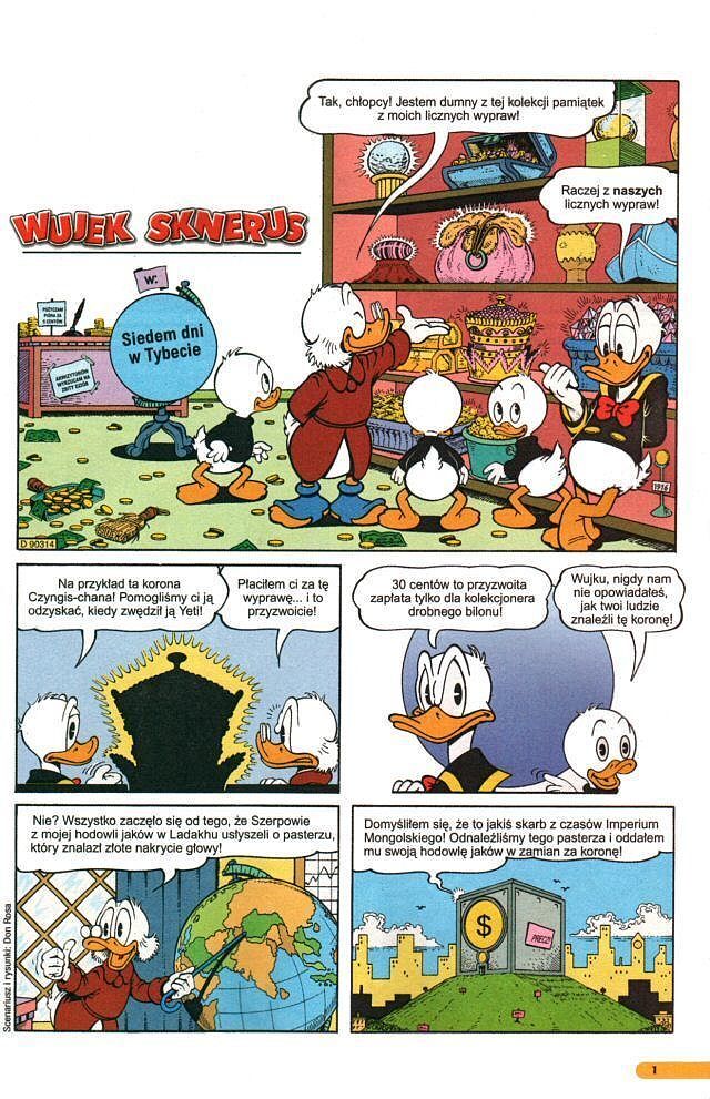 Kaczor Donald - Wydanie Specjalne - 6 - (2/2005) Zaginione skarby