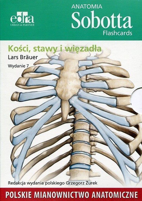 Anatomia Sobotta Flashcards. Kości, stawy i więzadła