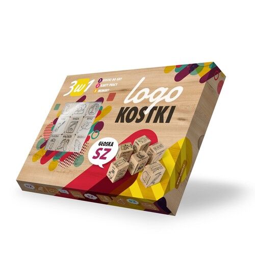 Logokostki 3w1 Głoska "SZ"