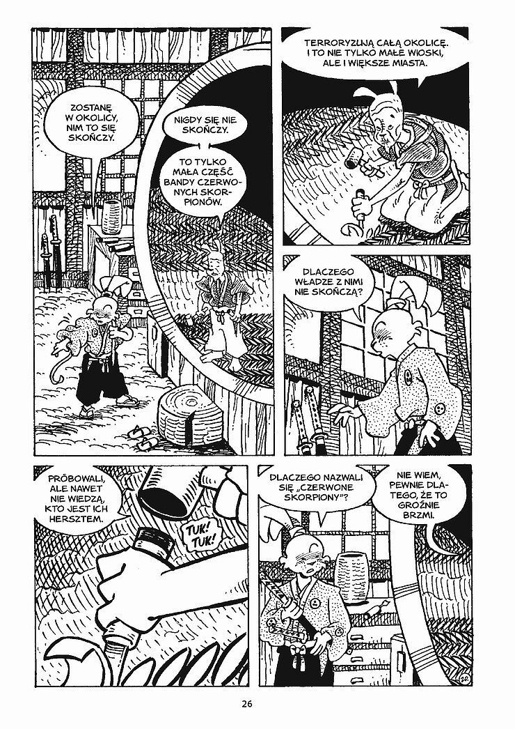 Usagi Yojimbo - 28 - Czerwony Skorpion
