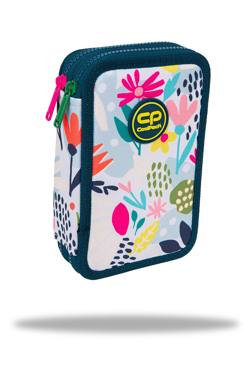 Piórnik 2-komorowy z wyposażeniem coolpack jumper 2 sunny day