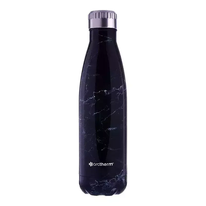 Butelka termiczna czarny marmur 500ml