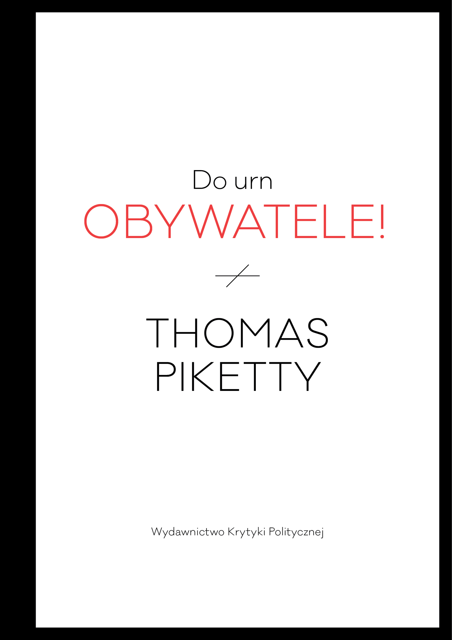 Do urn obywatele!