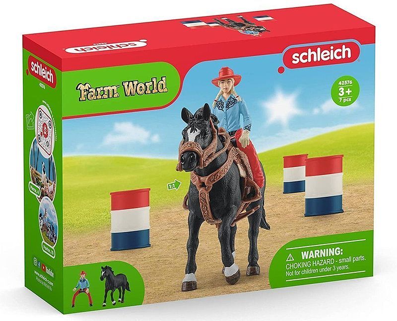 Kowbojka i wyścig wokół beczek slh42576