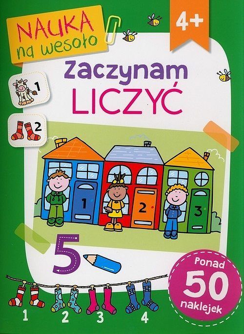 Nauka na wesoło. Zaczynam liczyć 4+