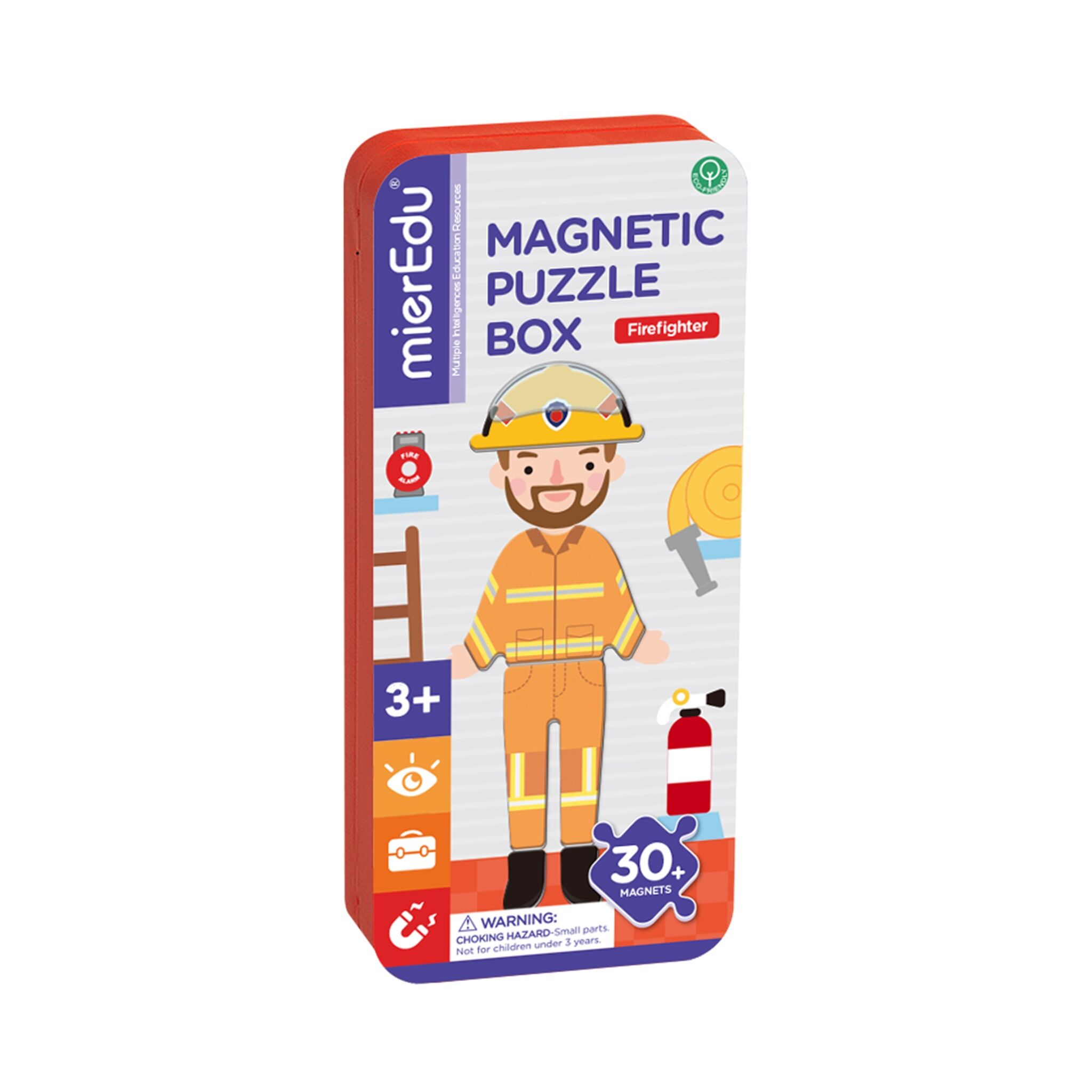 Puzzle Magnetyczne podróżne Strażak