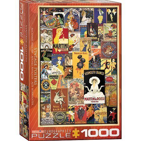 Puzzle 1000 plakaty 6000-0769