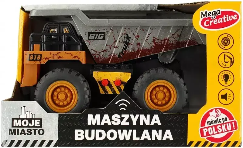 Maszyna budowlana wywrotka moje miasto
