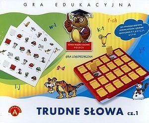 Trudne słowa. Część 1. Gra edukacyjna