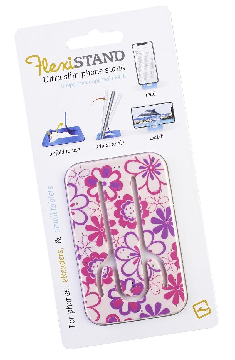 Podstawka pod telefon tg flexistand podstawka pod telefon różowe kwiaty