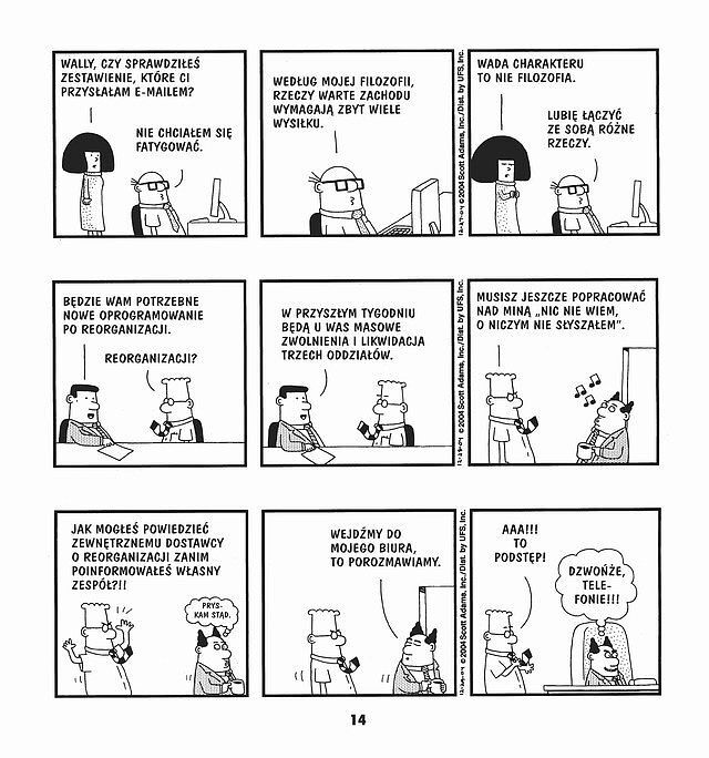 Dilbert - 15 - Jak rozkwitnąć przy niejasno postawionych celach