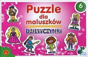 Puzzle dla maluszków. Dziewczynki