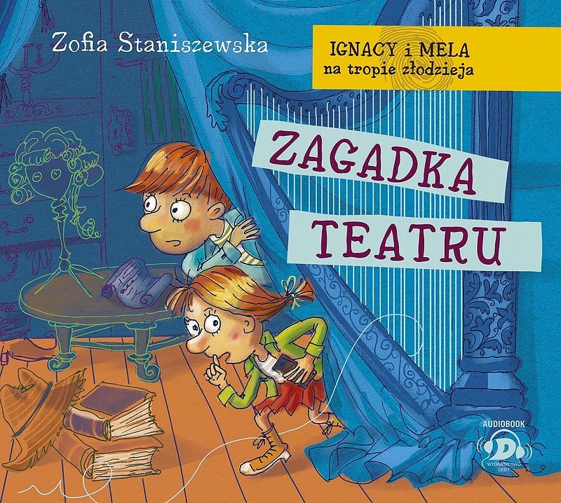 Ignacy i Mela na tropie złodzieja. Zagadka teatru (audiobook CD)