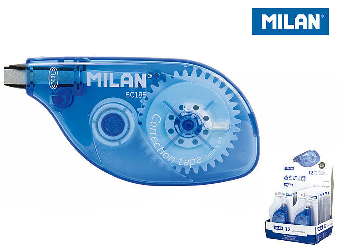 Korektor milan w taśmie dla lewo i praworęcznych 5 mm x 8 m