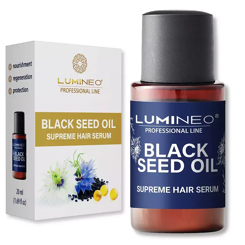 Serum do włosów z olejkiem z czarnuszką lumineo 20ml