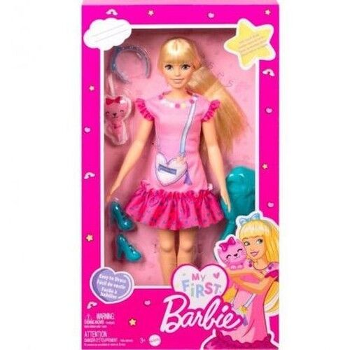 Moja Pierwsza Barbie Lalka + kotek