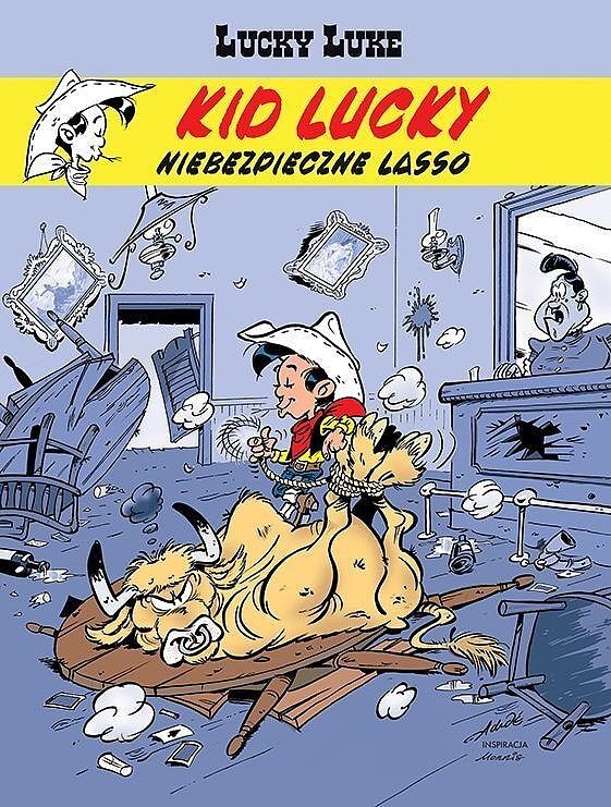 Lucky Luke. Kid Lucky - 02 - Niebezpieczne lasso