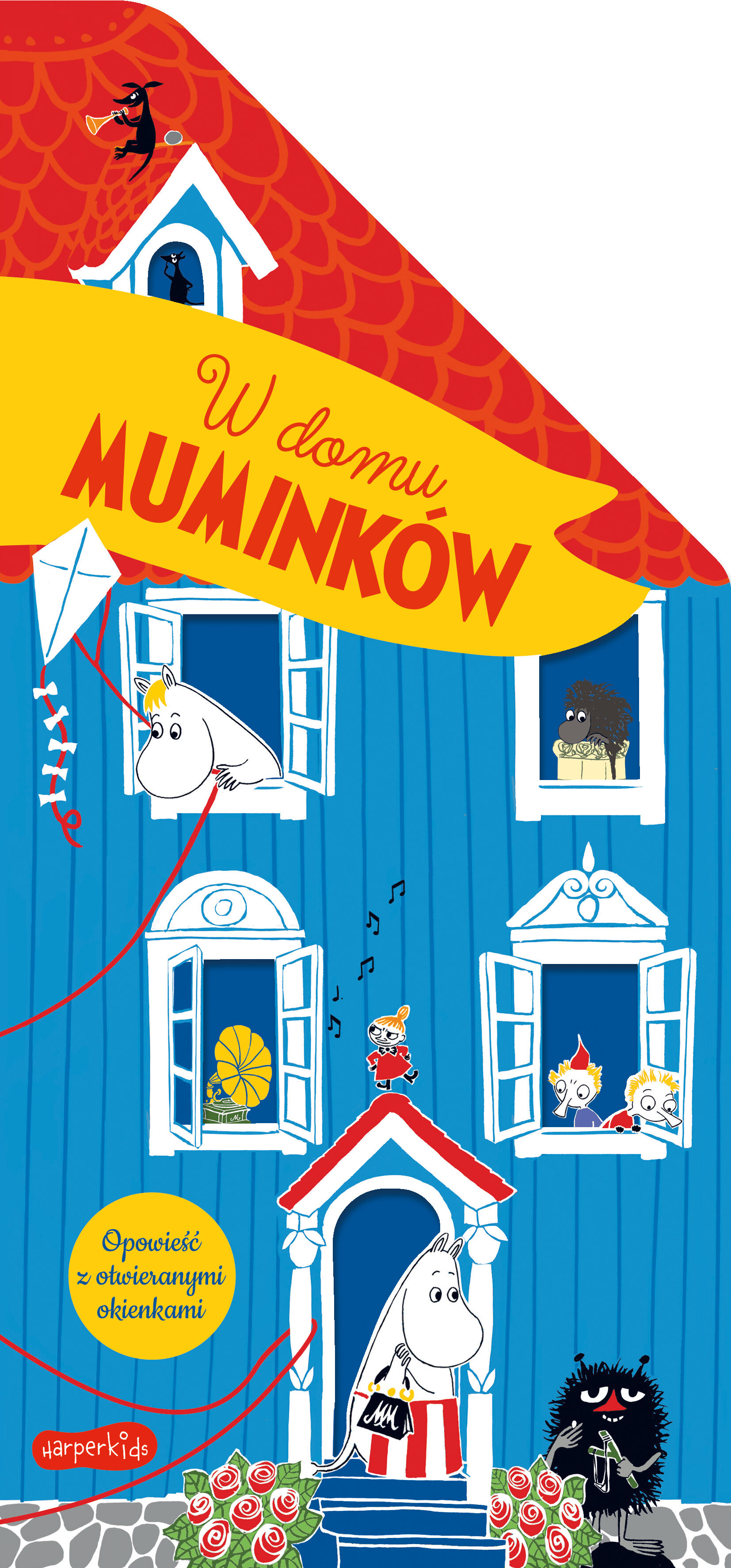 Muminki. W domu Muminków. Opowieść z otwieranymi okienkami