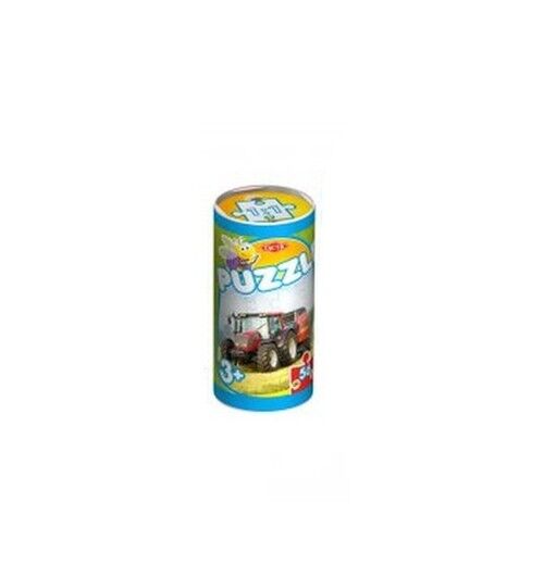 Puzzle w puszce Traktor 56