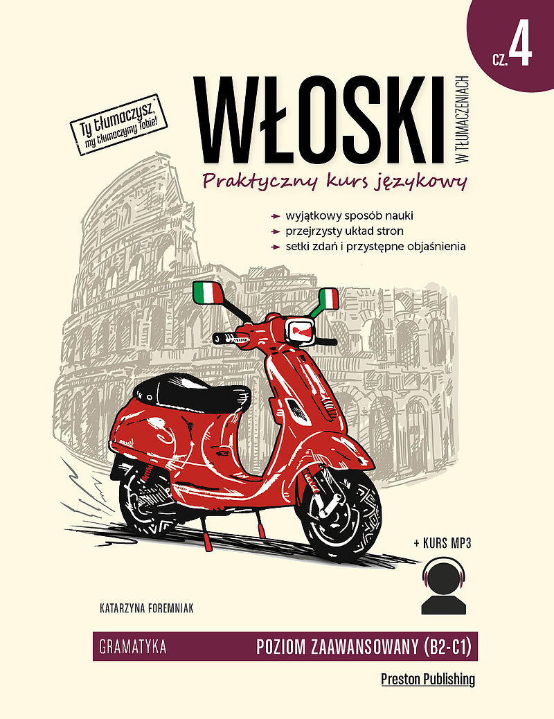 Włoski w tłumaczeniach gramatyka 4 poziom b2-c1 wyd. 2