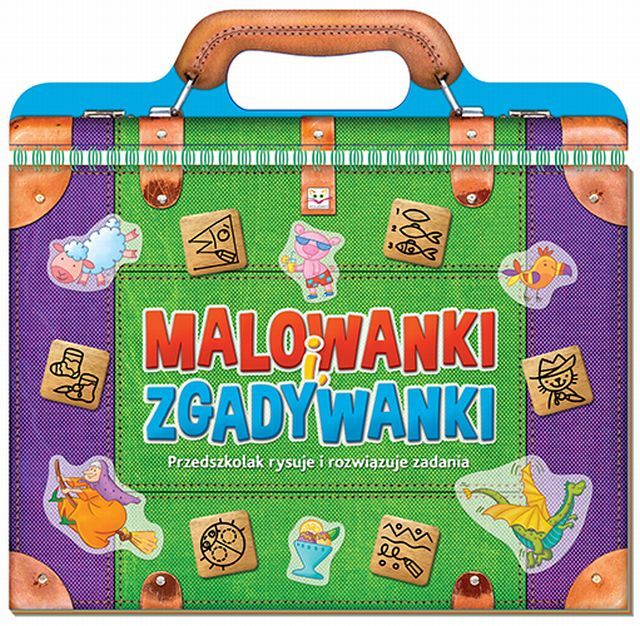 Malowanki i zgadywanki. Przedszkolak rysuje i rozwiązuje zadania